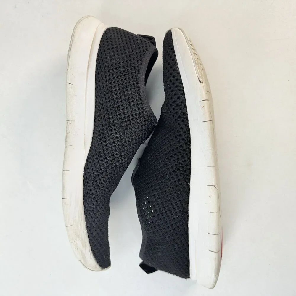 Fitflop Women’s Airmesh Slip On Sneaker Shoes Size 8 Black